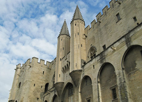 City Landmarks in Avignon France