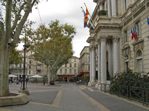 Place de l'Horloge, Avignon France